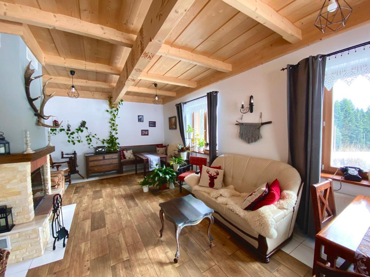 Agroturystyka Sarni Stok Krynica-Zdrój Exterior foto